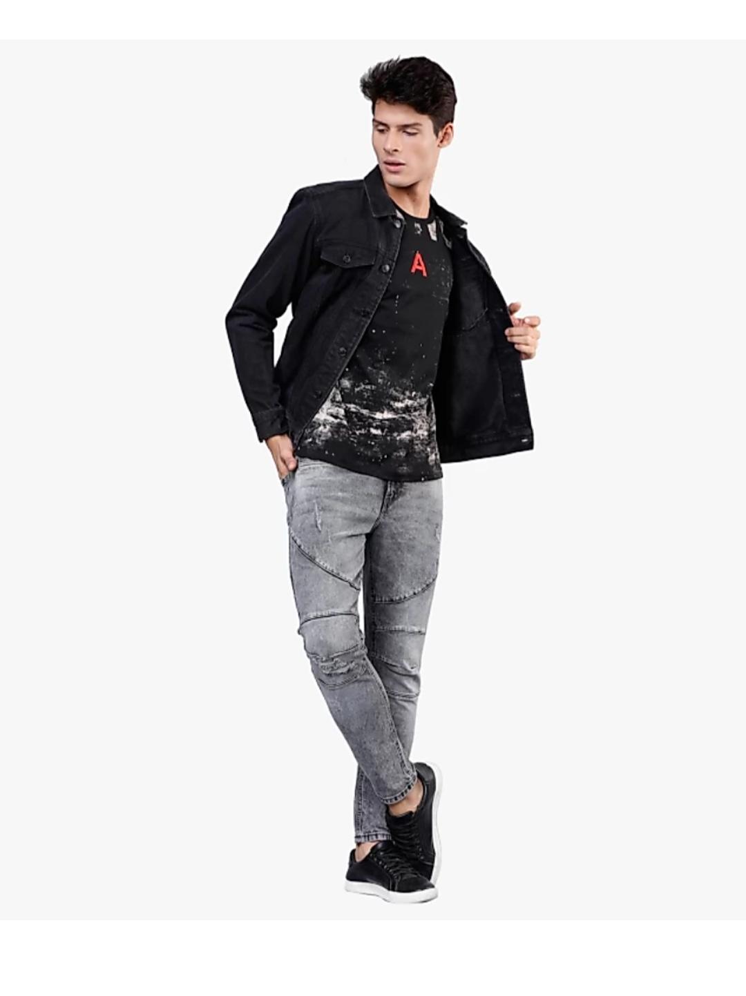 tapered fit men jeans - 17780260 - Standard Image - 1