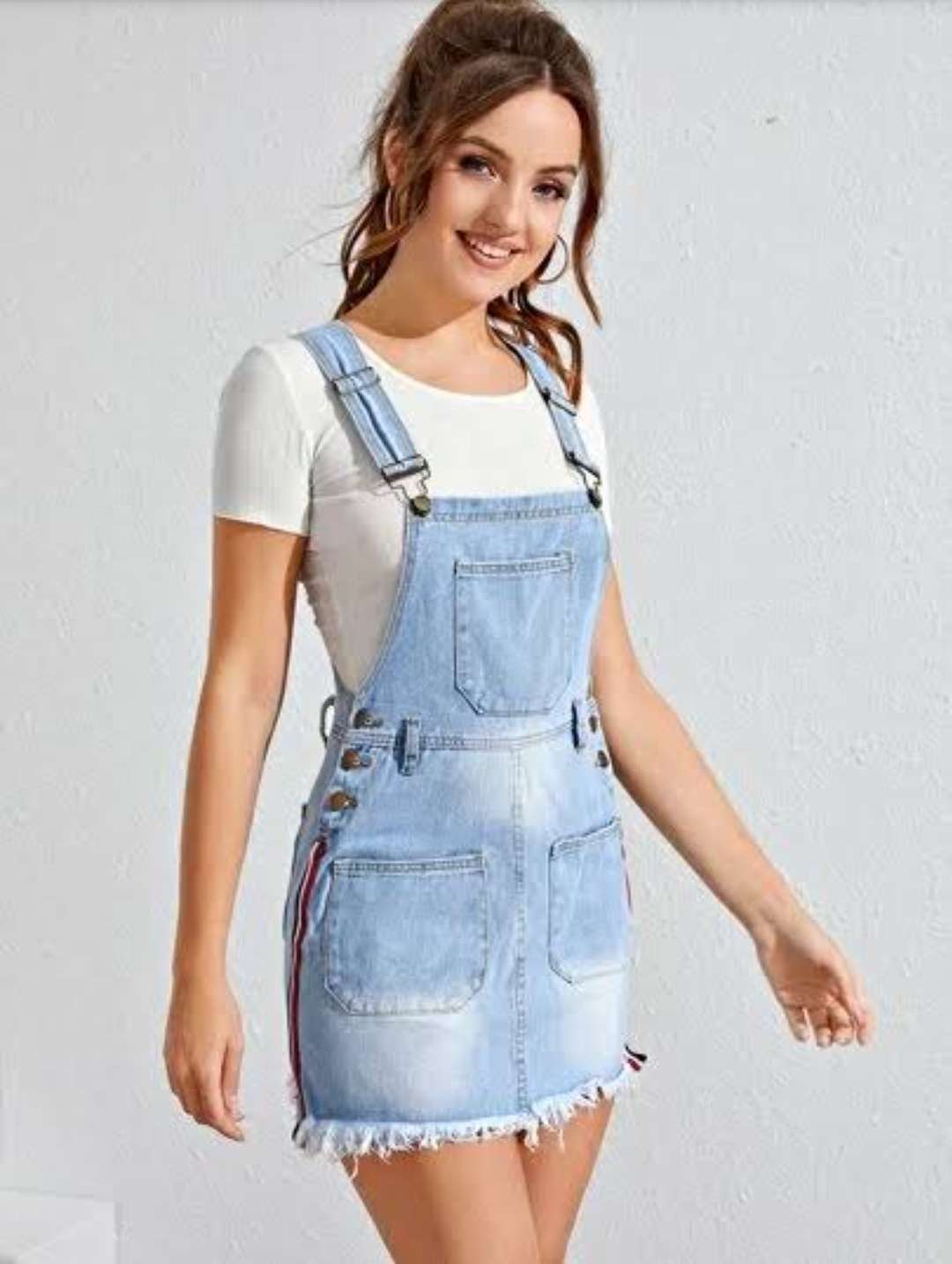 blue denim frock - 17782307 -  Standard Image - 1