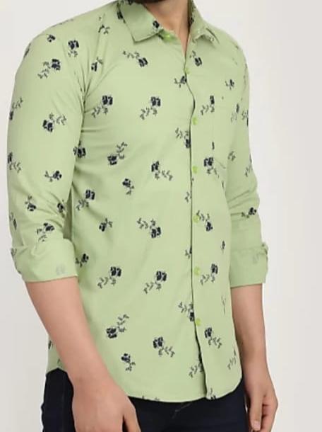 green lace shirt - 17782371 - Standard Image - 1
