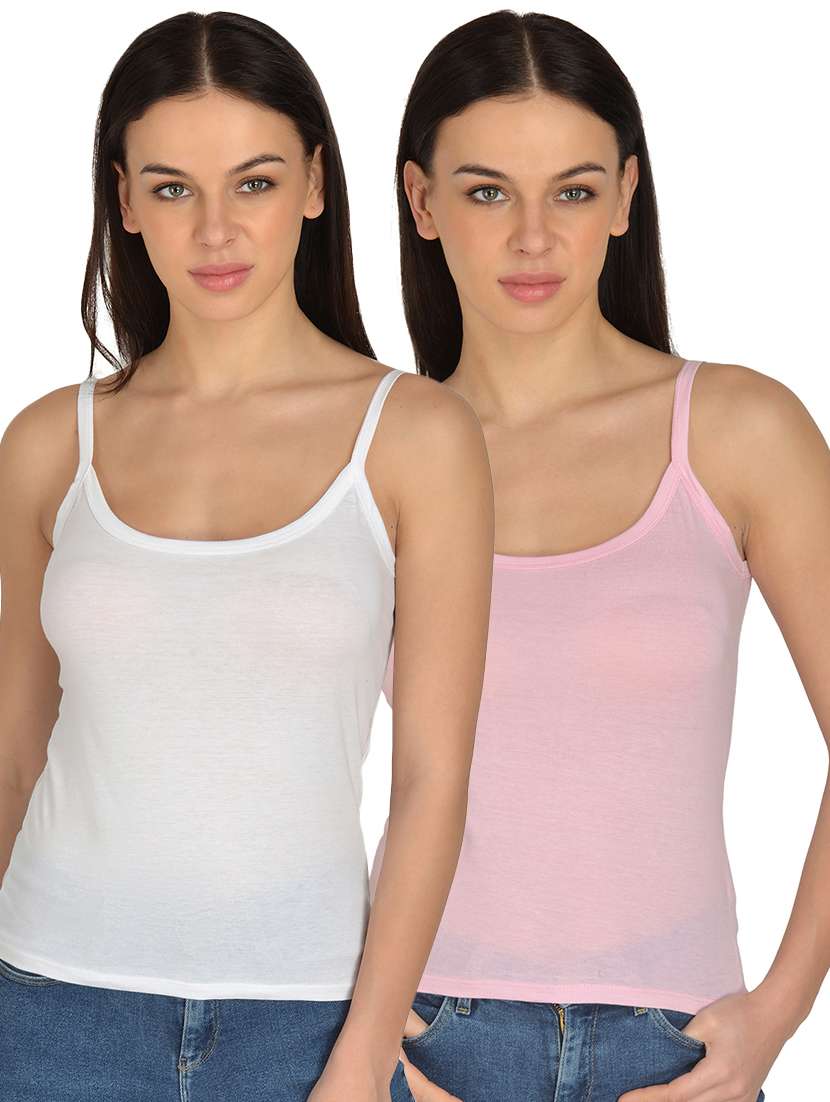 set of 2 solid camisole