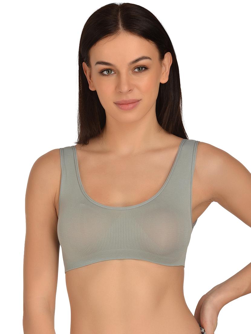 set of 2 solid bralette bra - 17784154 - Standard Image - 1
