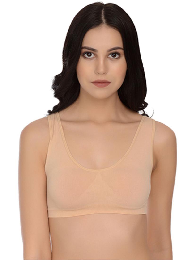 set of 2 solid bralette bra - 17784154 - Standard Image - 4