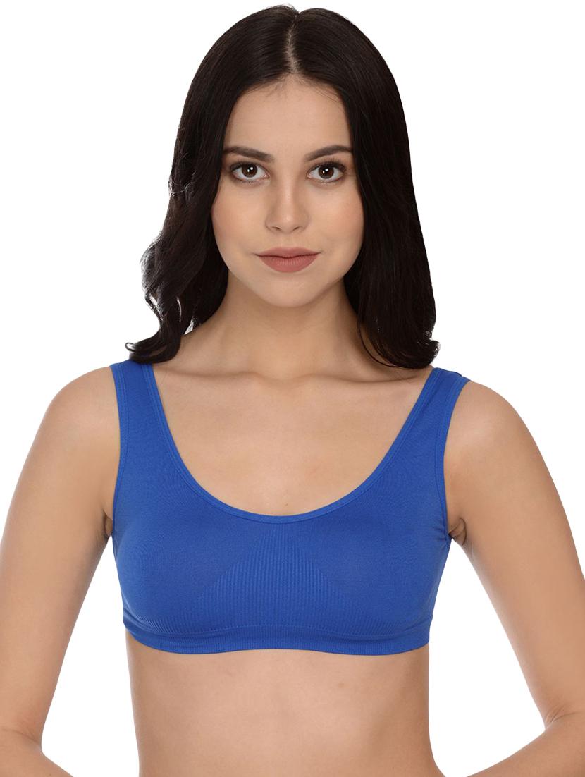 set of 2 solid bralette bra - 17784155 - Standard Image - 4