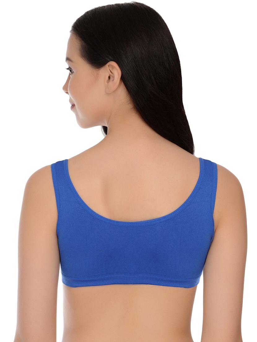 set of 2 solid bralette bra - 17784155 - Standard Image - 6