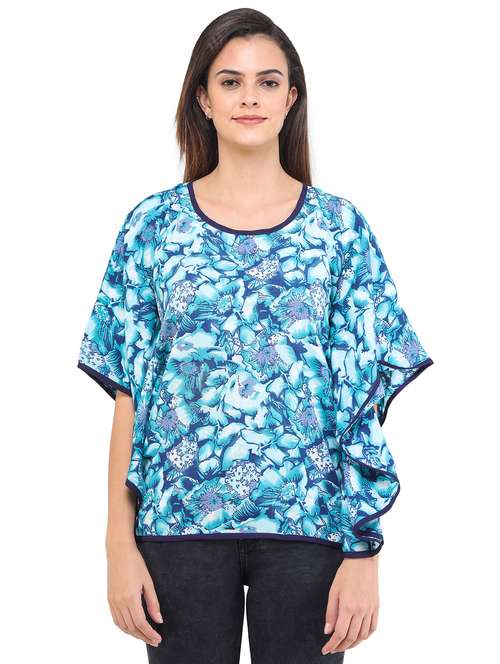 women's straight round neck top - 17784901 -  Standard Image - 0