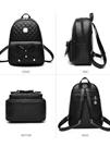 tan leatherette(pu) backpack - 17785887 -  Standard Image - 1