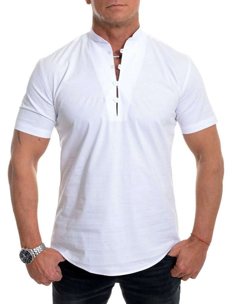 white crepe shirt - 17785952 -  Standard Image - 1