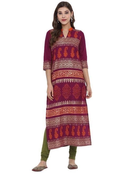 women's straight kurta - 17786566 -  Standard Image - 0