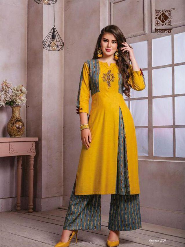 brown cotton kurti - 17790658 -  Standard Image - 1