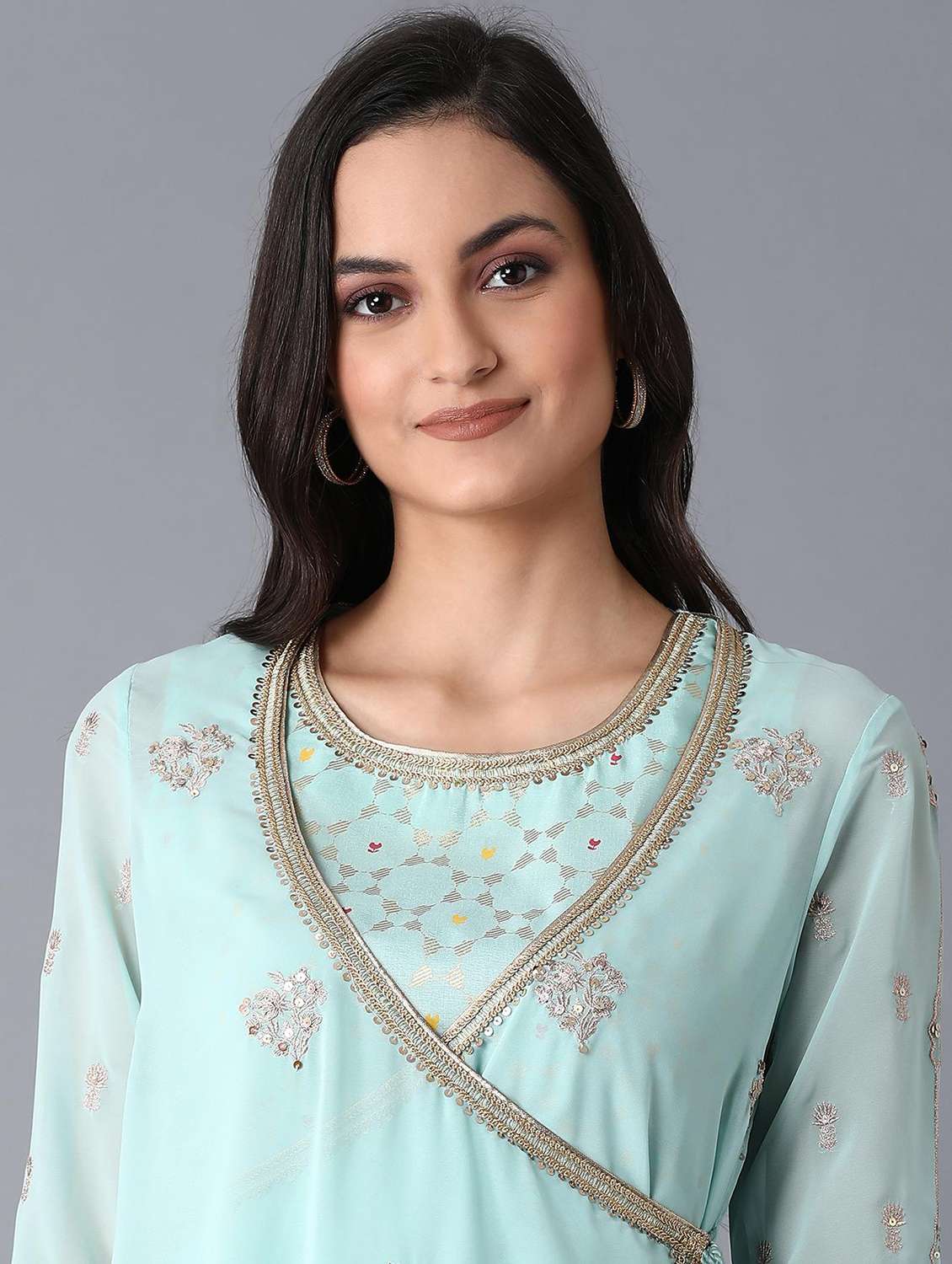 pastel a-line pants set - 17791447 -  Standard Image - 4