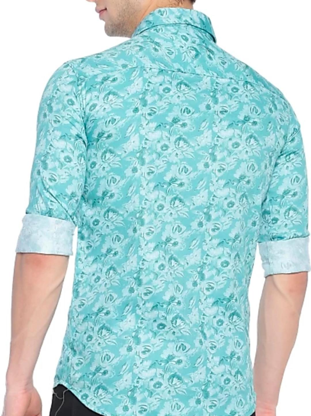 light green cotton shirt  - 17791925 -  Standard Image - 1