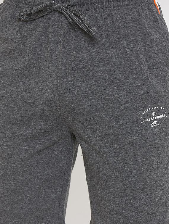 grey side striped shorts - 17792149 - Standard Image - 4