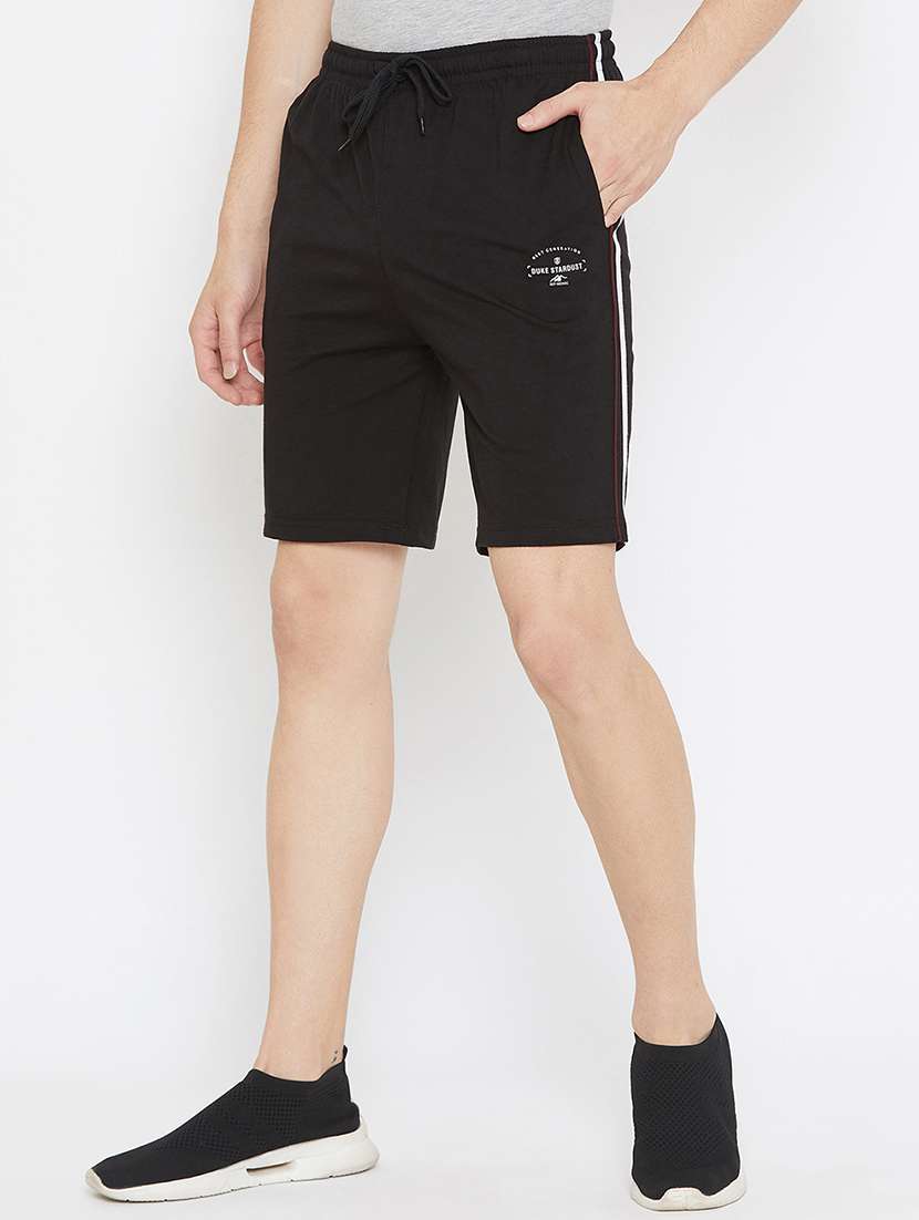black side striped shorts - 17792150 -  Standard Image - 1