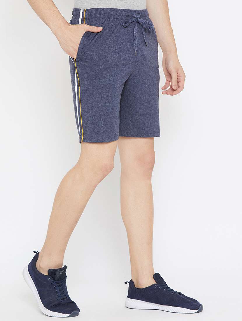 blue side striped shorts - 17792151 -  Standard Image - 1