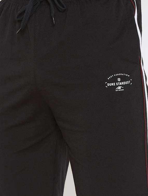 black side striped shorts - 17792167 -  Standard Image - 4