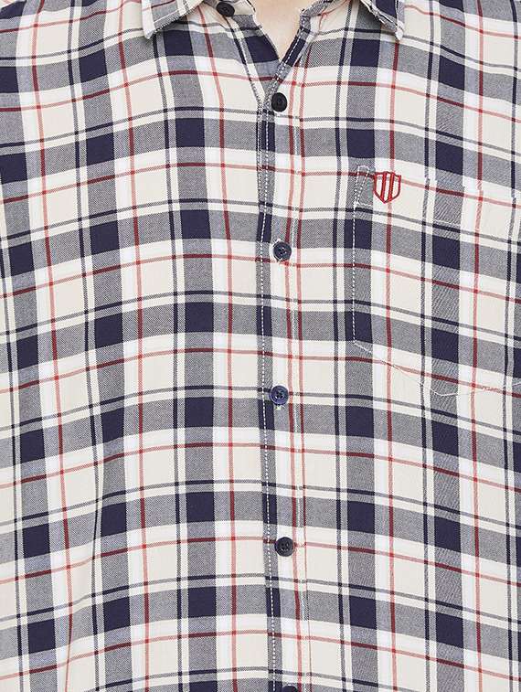 white checkered casual shirt - 17792190 -  Standard Image - 4