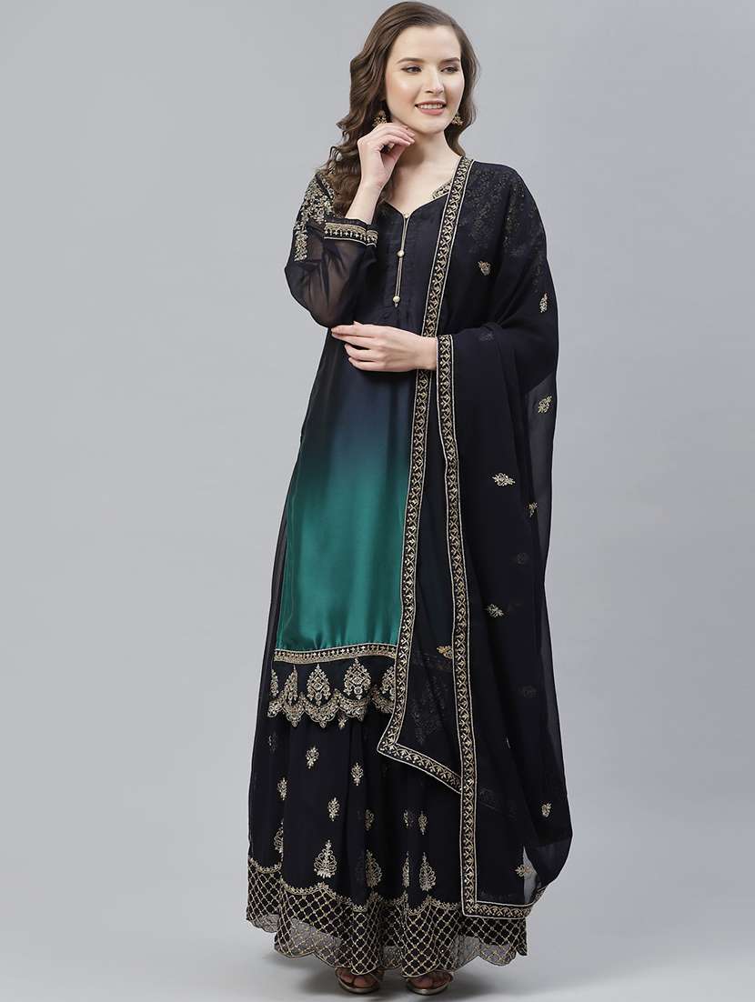 embroidered unstitched suit set 