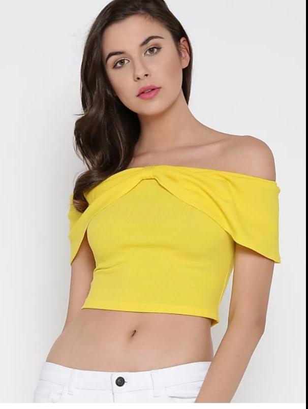 yellow linen top - 17794970 - Standard Image - 1