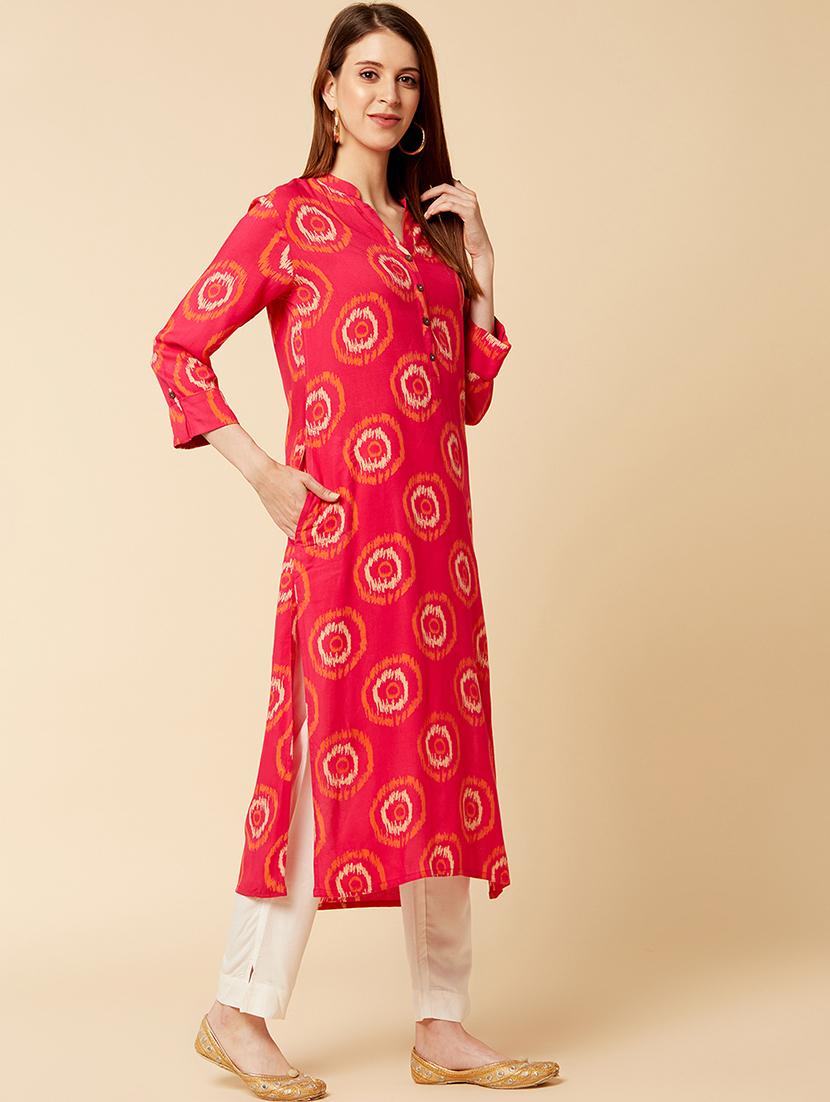printed kurta pant set - 17795074 - Standard Image - 1