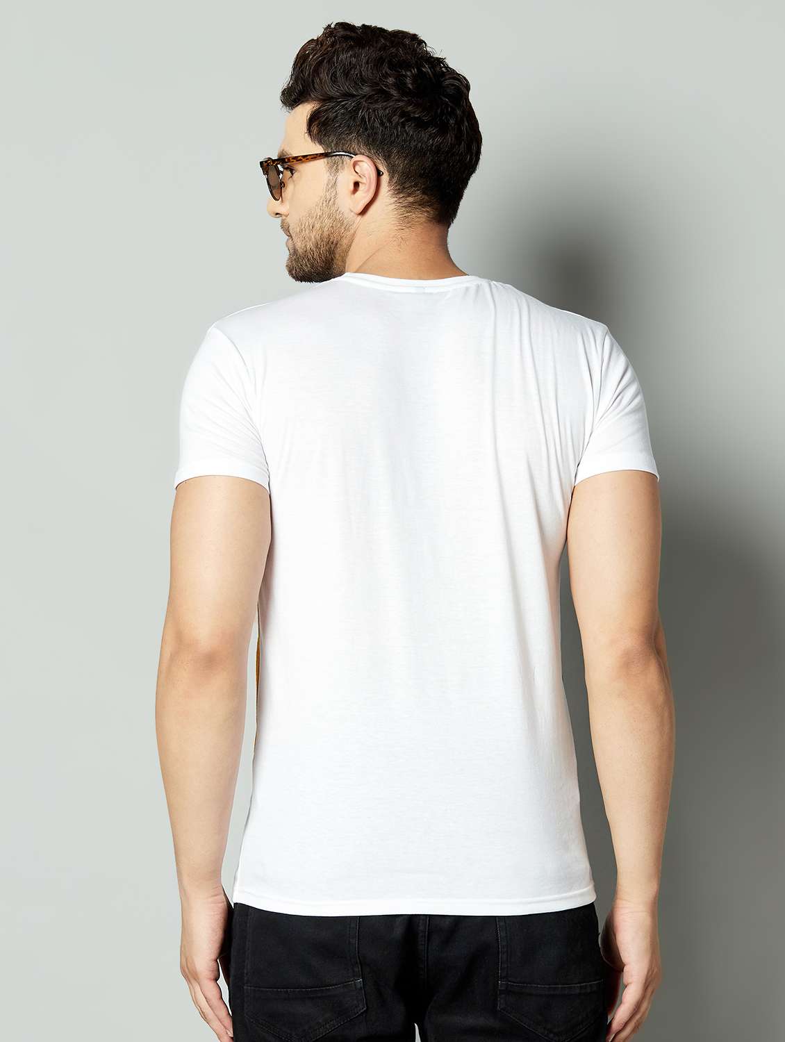 multi colored color block t-shirt - 17795432 -  Standard Image - 1