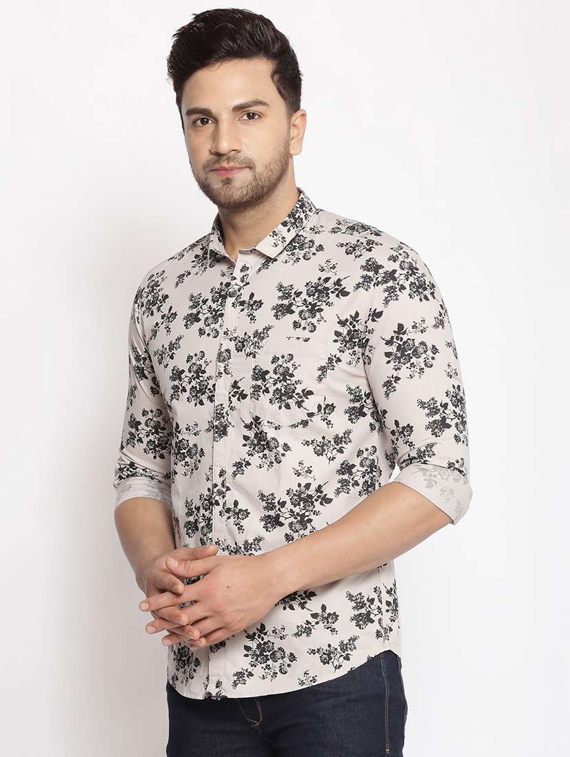 mens florals casual shirt - 17795902 -  Standard Image - 1