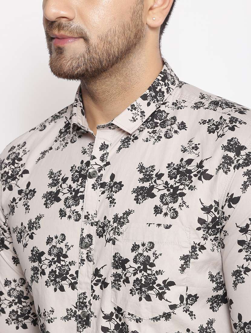 mens florals casual shirt - 17795902 -  Standard Image - 4