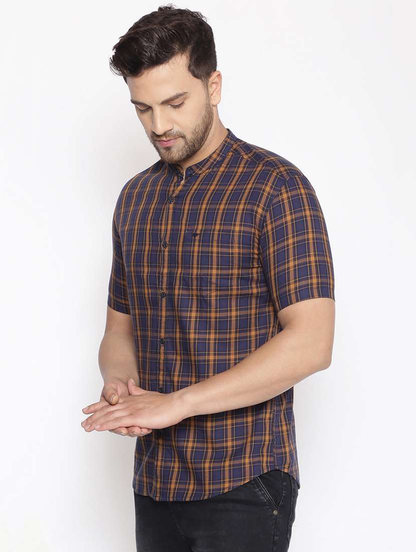 mens checks casual shirt - 17795916 -  Standard Image - 1