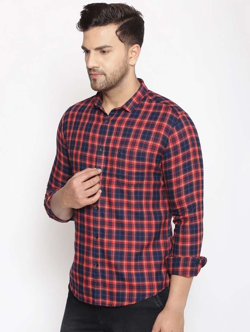 mens checks casual shirt - 17795932 -  Standard Image - 1