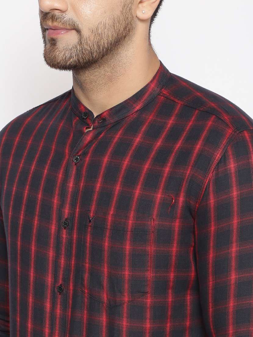 mens checks casual shirt - 17795942 -  Standard Image - 4