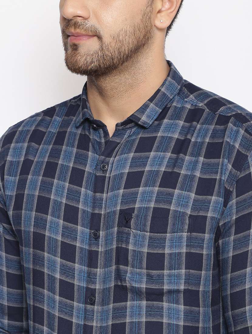 mens checks casual shirt - 17795946 -  Standard Image - 4