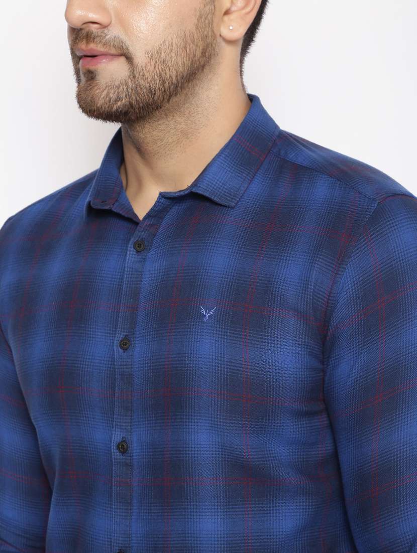 mens checks casual shirt - 17795959 -  Standard Image - 4