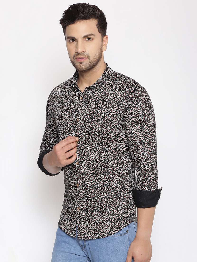 mens paisley casual shirt - 17795970 -  Standard Image - 1