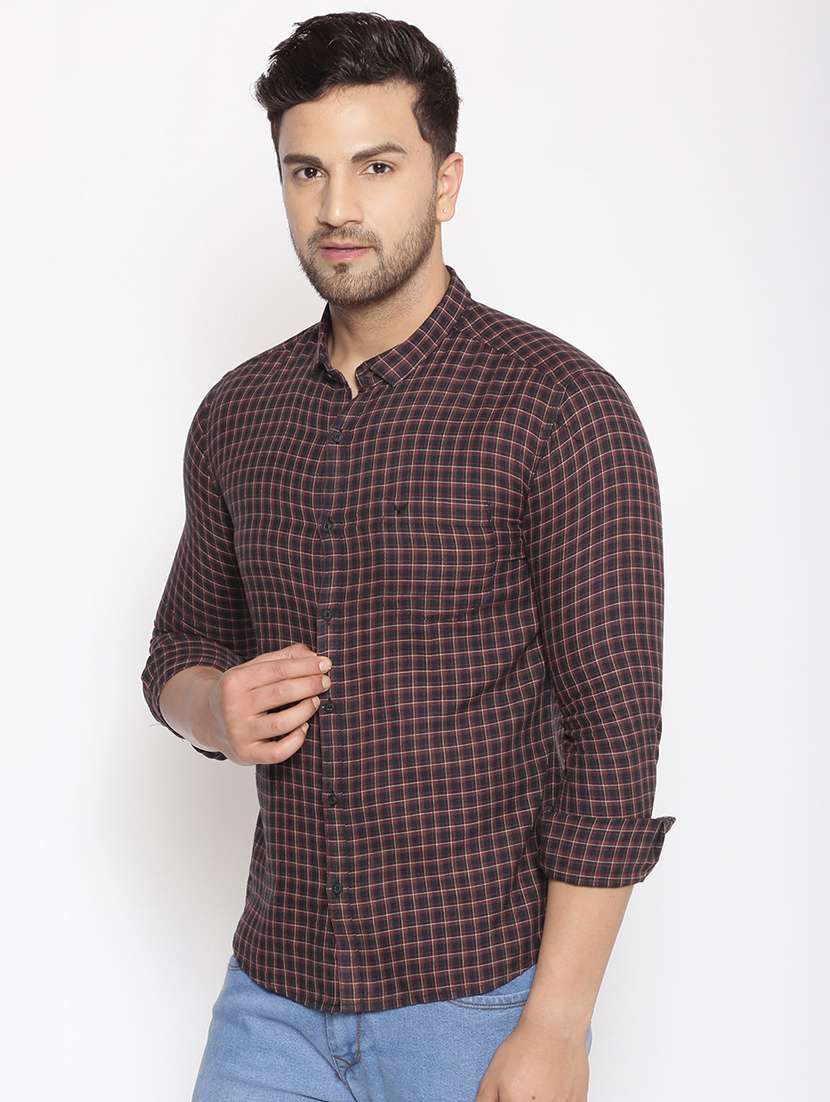 mens checks casual shirt - 17795996 -  Standard Image - 1