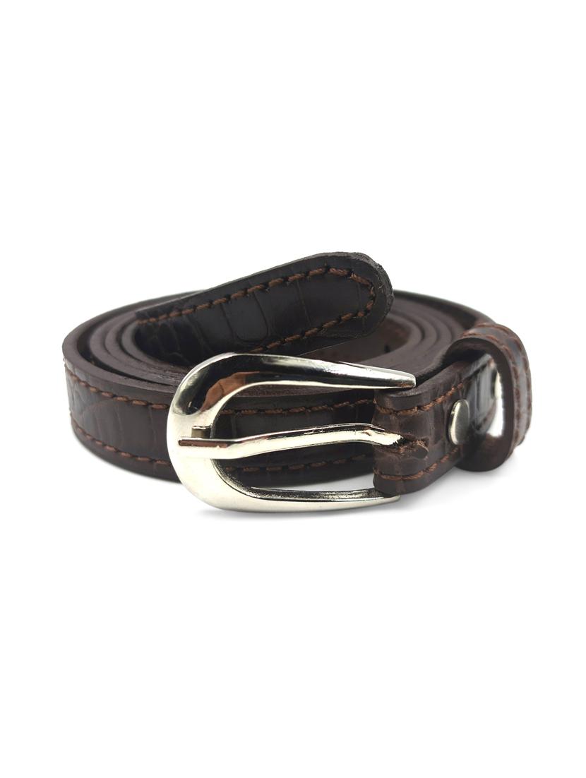 brown  leather belt - 17796120 -  Zoom Image - 0