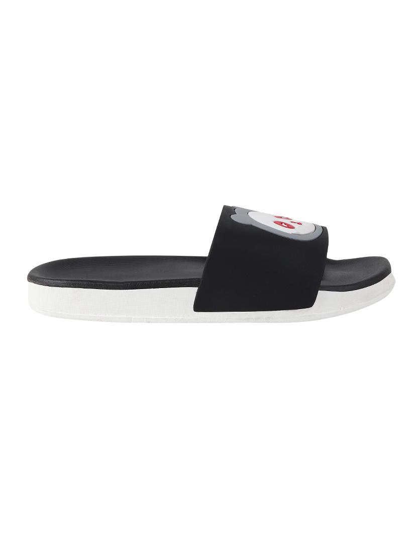 black slip on flip flop - 17796808 - Standard Image - 1