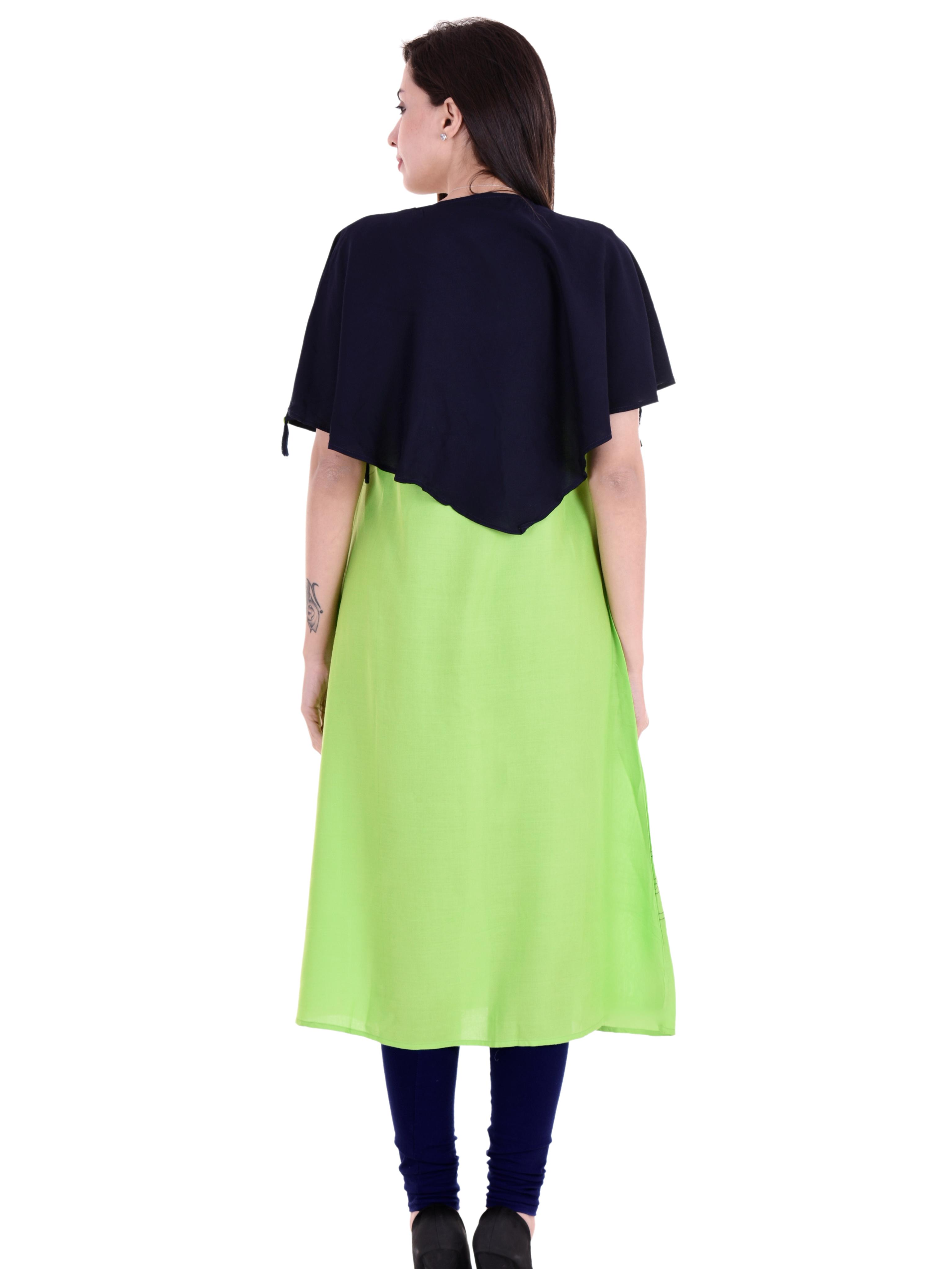samayra looks women's embroidered a-line rayon - 17798253 - Standard Image - 4