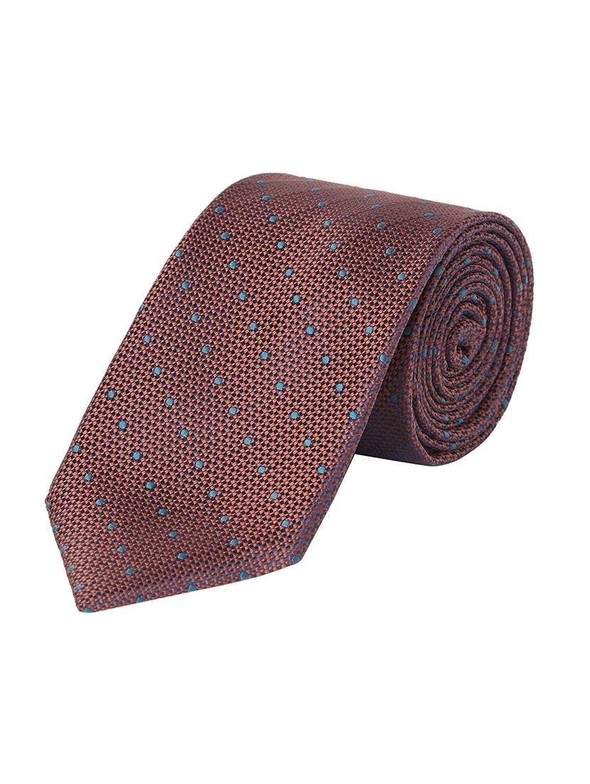 brown silk blend tie - 17799599 -  Standard Image - 1
