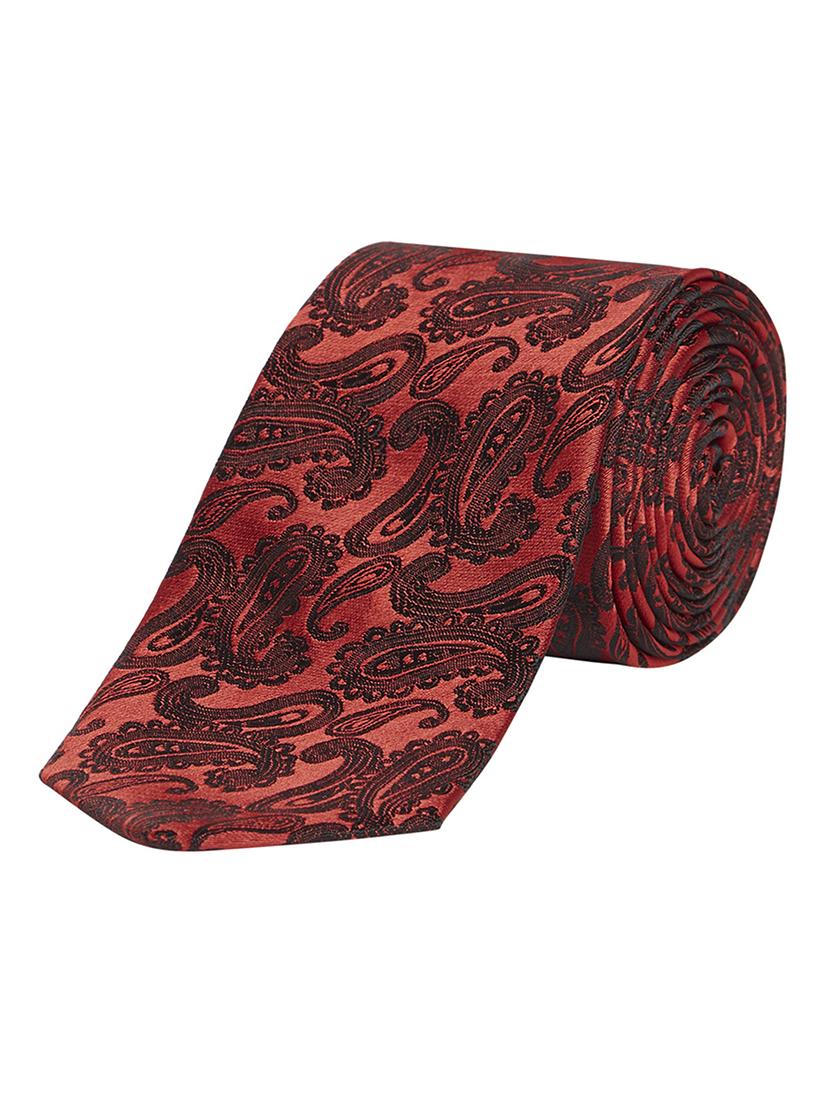 red polyester tie - 17799610 - Standard Image - 1