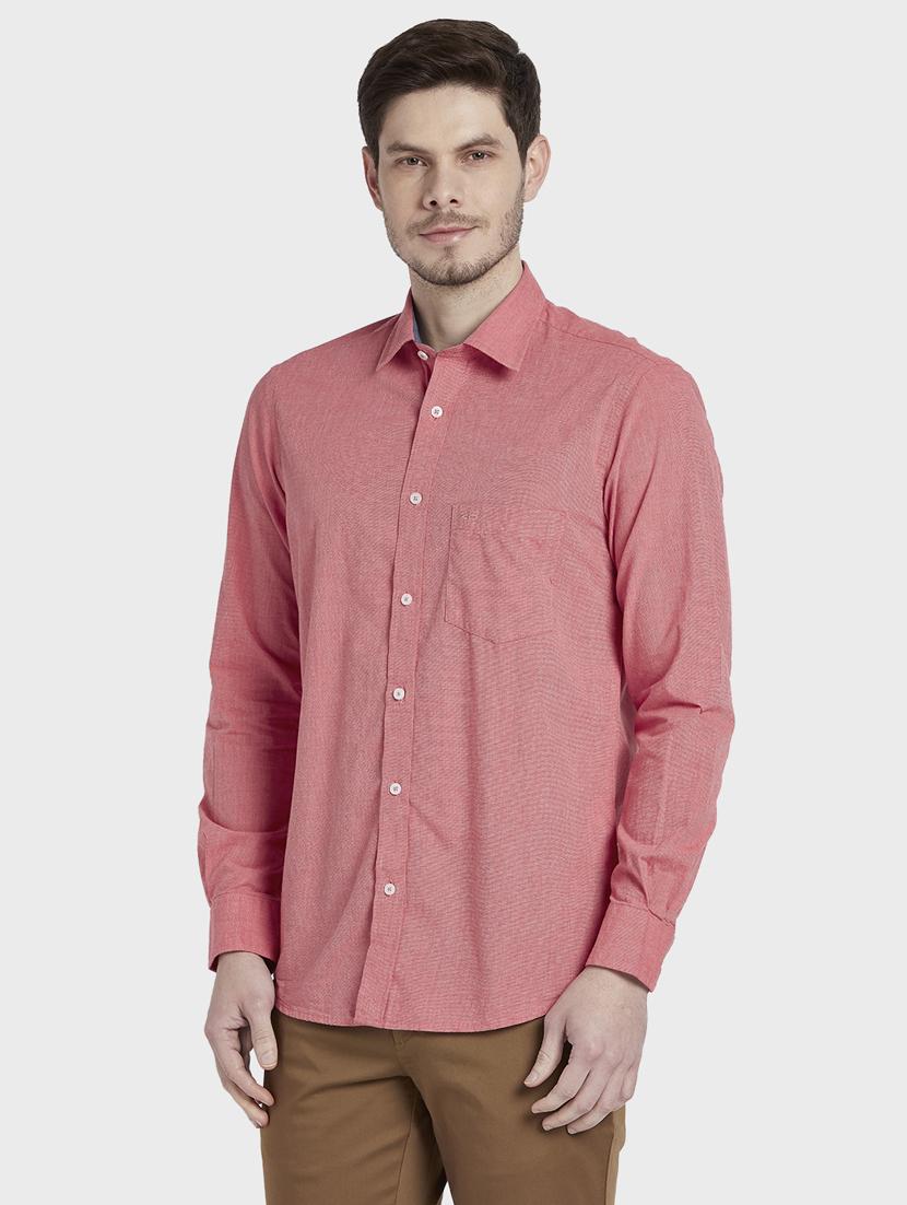 pink solid casual shirt - 17801701 -  Standard Image - 1