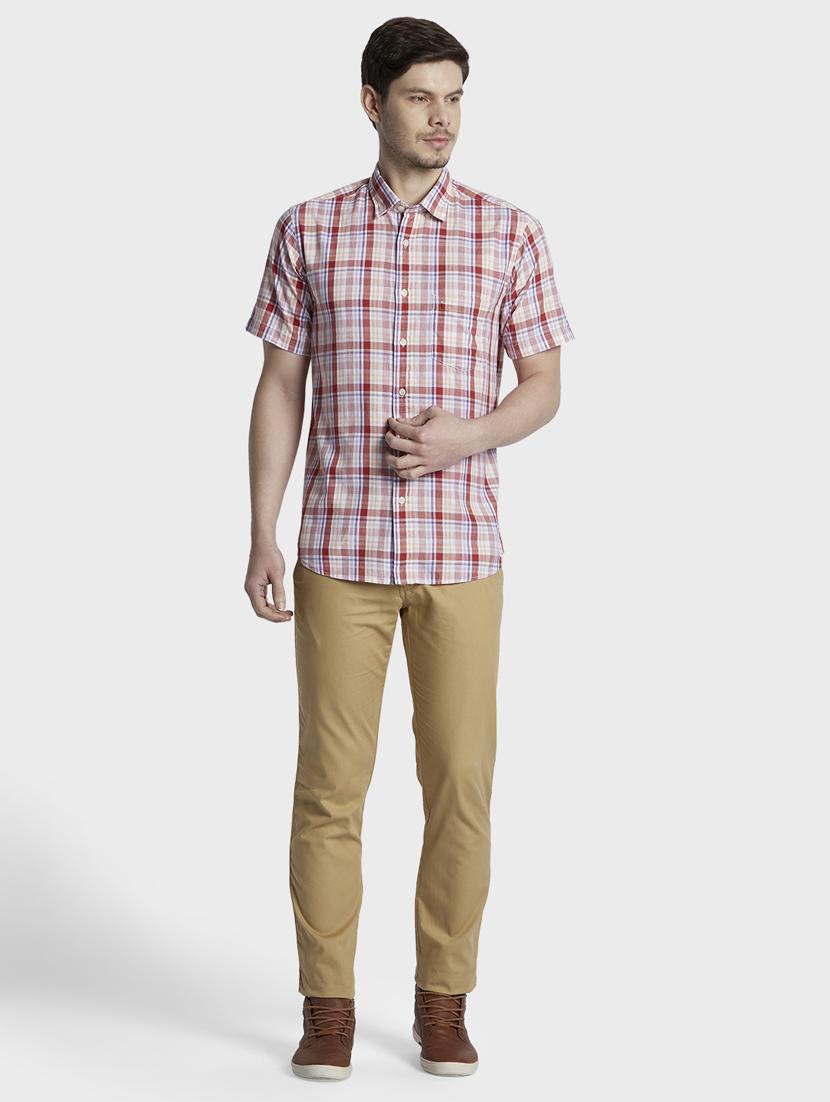 multi colored checkered casual shirt - 17801706 - Standard Image - 4