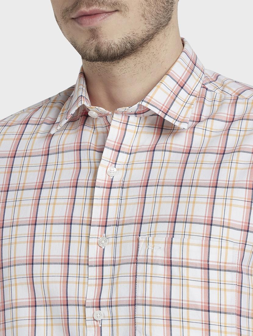 white checkered casual shirt - 17801849 - Standard Image - 4