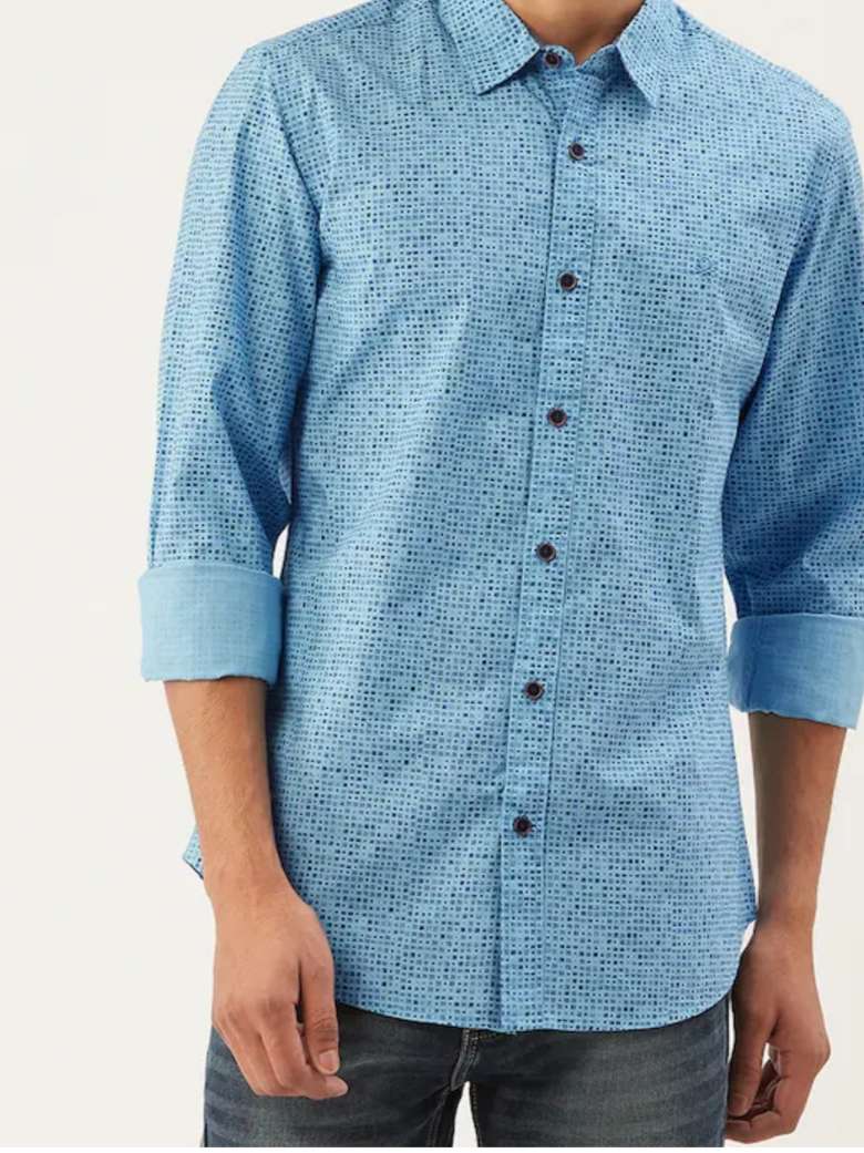 lightblue cotton shirt - 17805717 -  Standard Image - 1