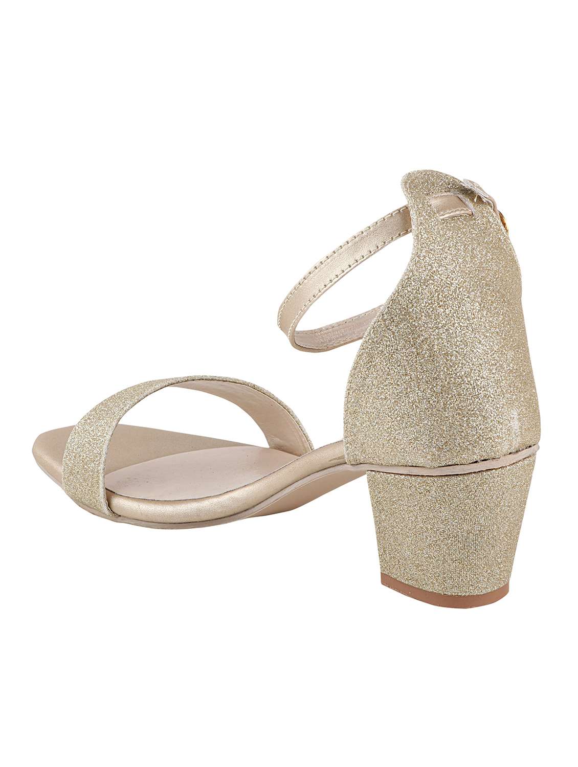 beige synthetic ankle strap sandals - 17805807 -  Standard Image - 1