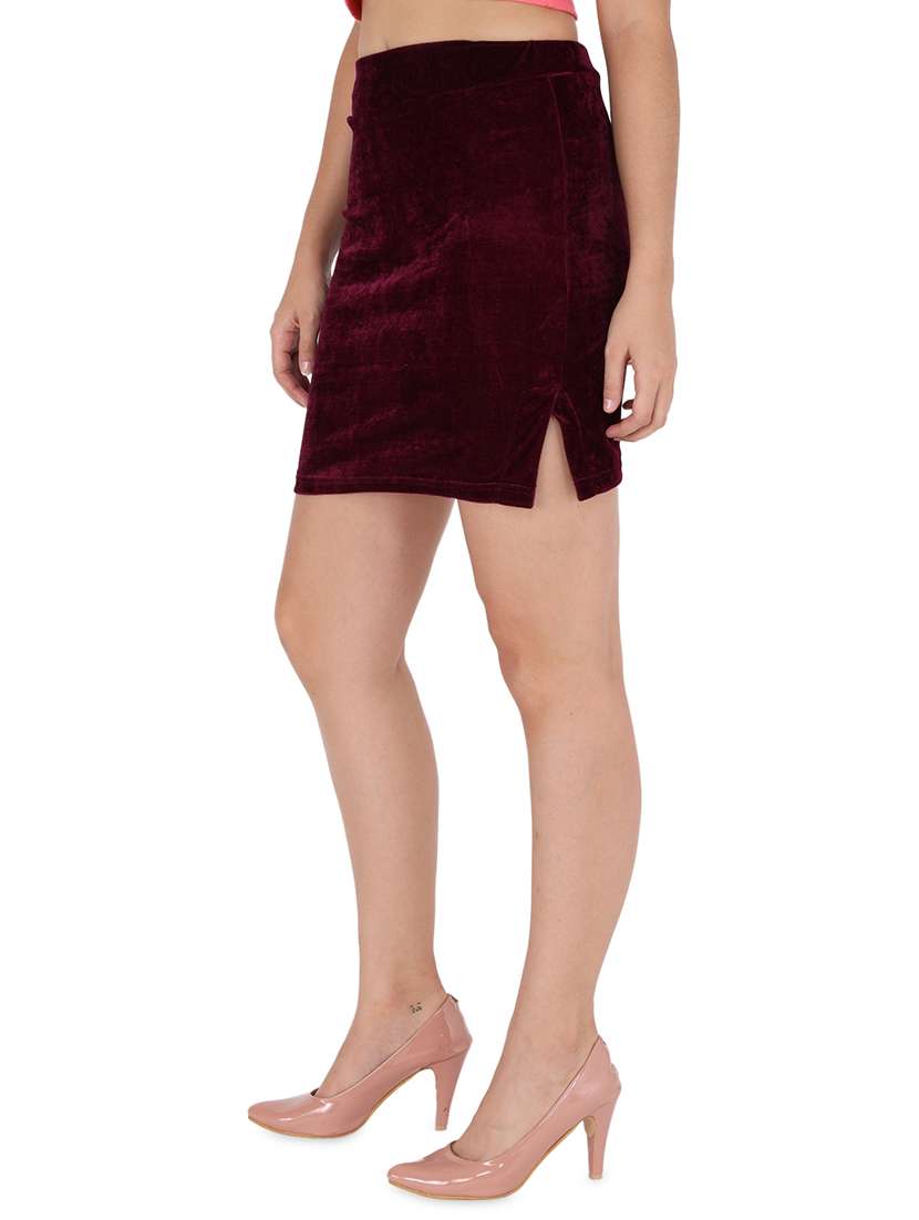 high rise solid pencil skirt  - 17805898 -  Standard Image - 1