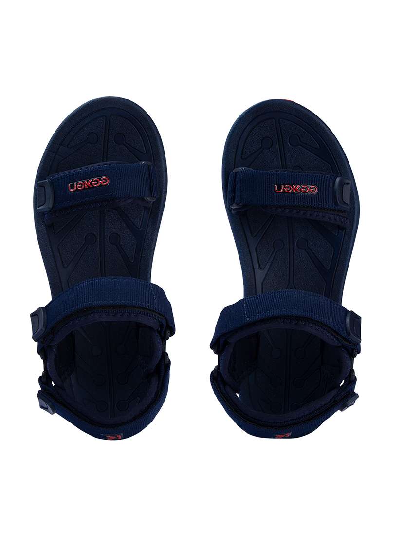 blue fabric back strap floaters - 17806099 -  Standard Image - 4