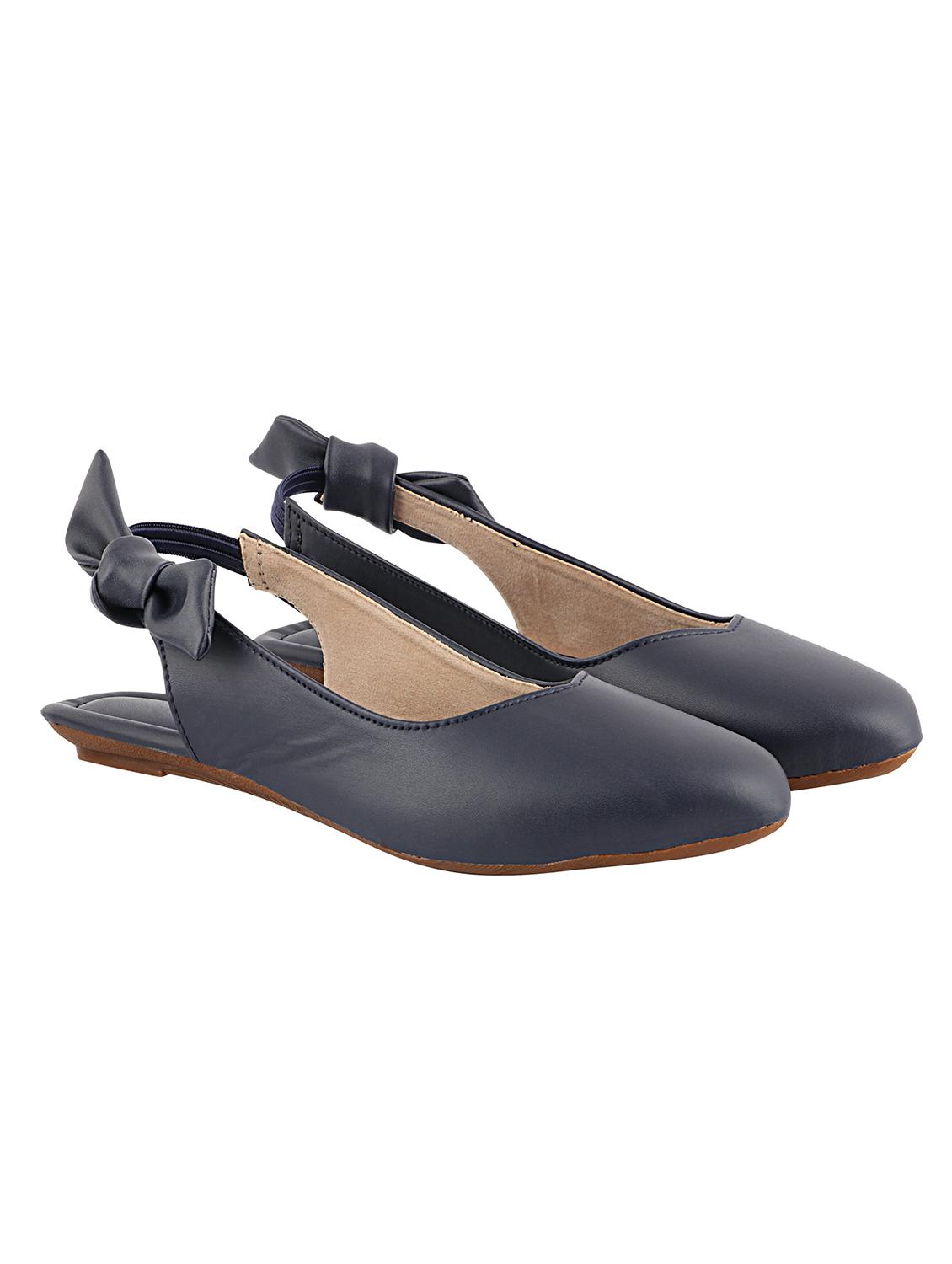 blue back strap solid flats - 17806241 -  Standard Image - 1