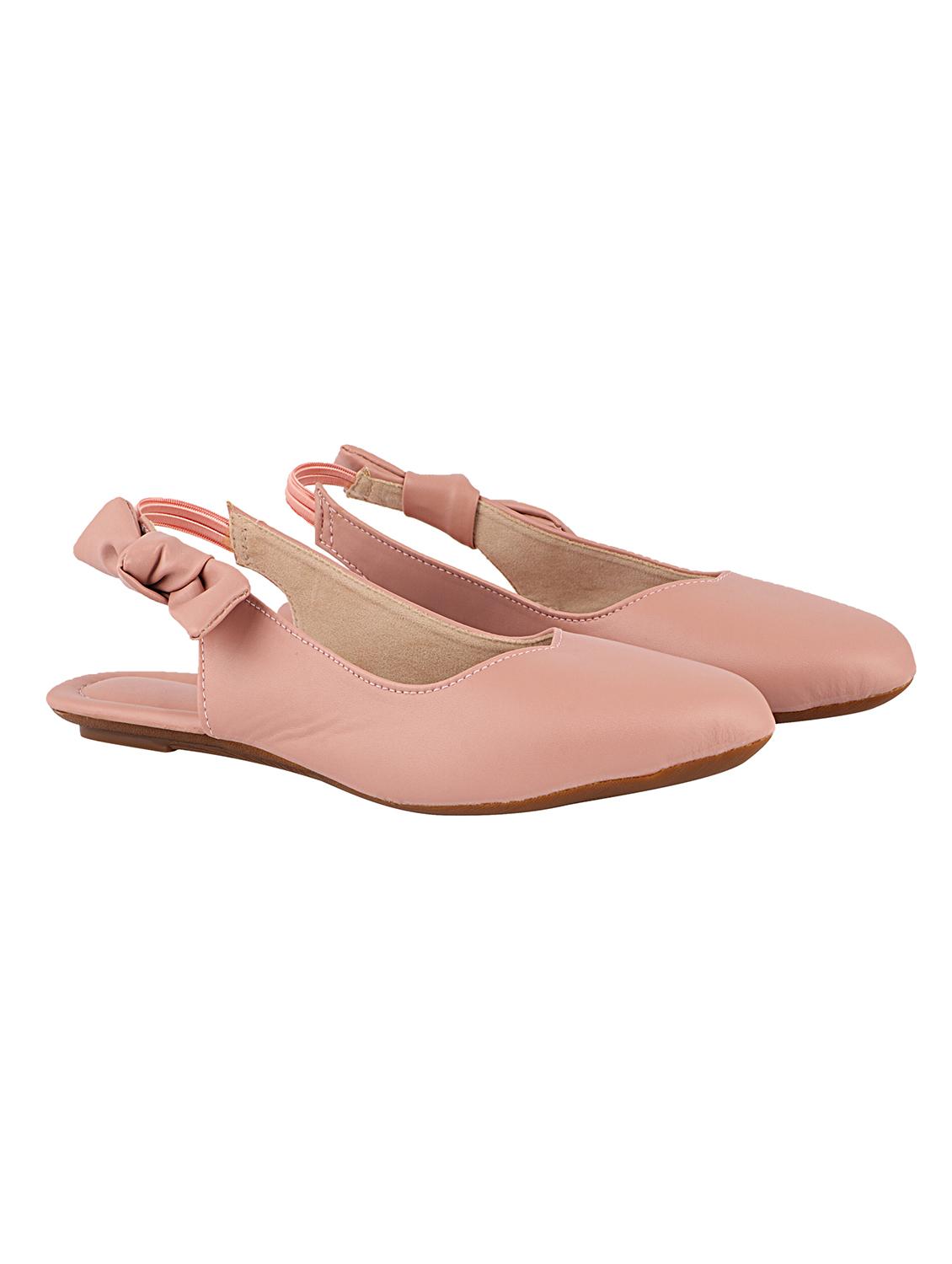 pink back strap solid flats - 17806242 -  Standard Image - 1