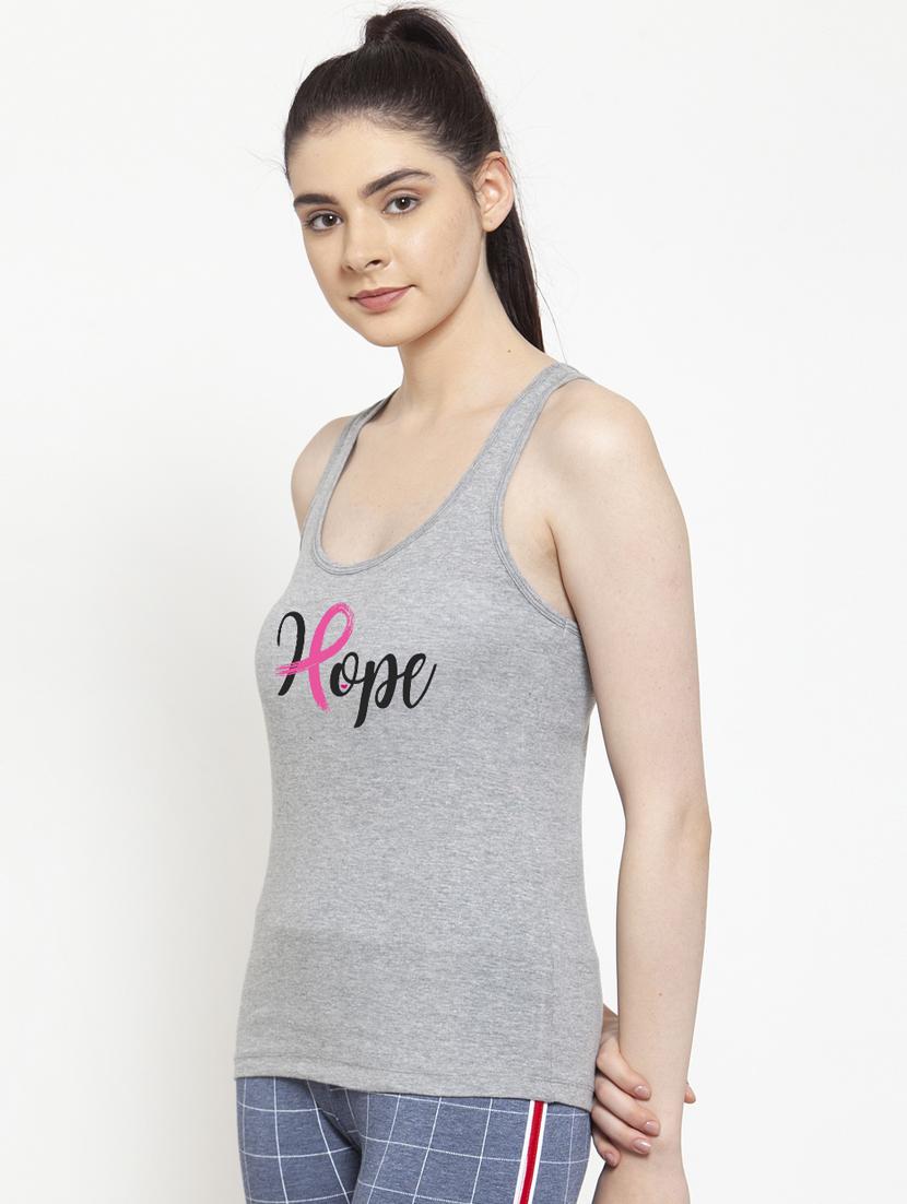 racer back graphic tank top - 17807257 - Standard Image - 1