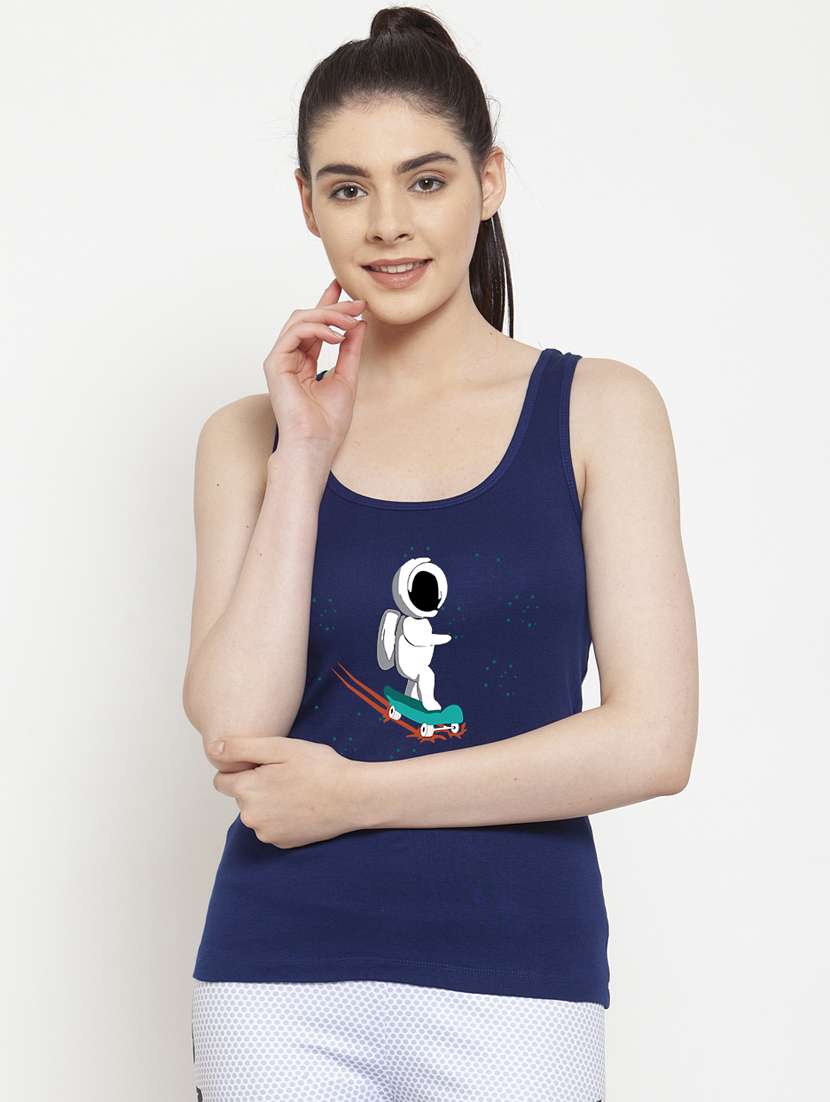 women's tank top scoop neck top - 17807302 - Zoom Image - 0