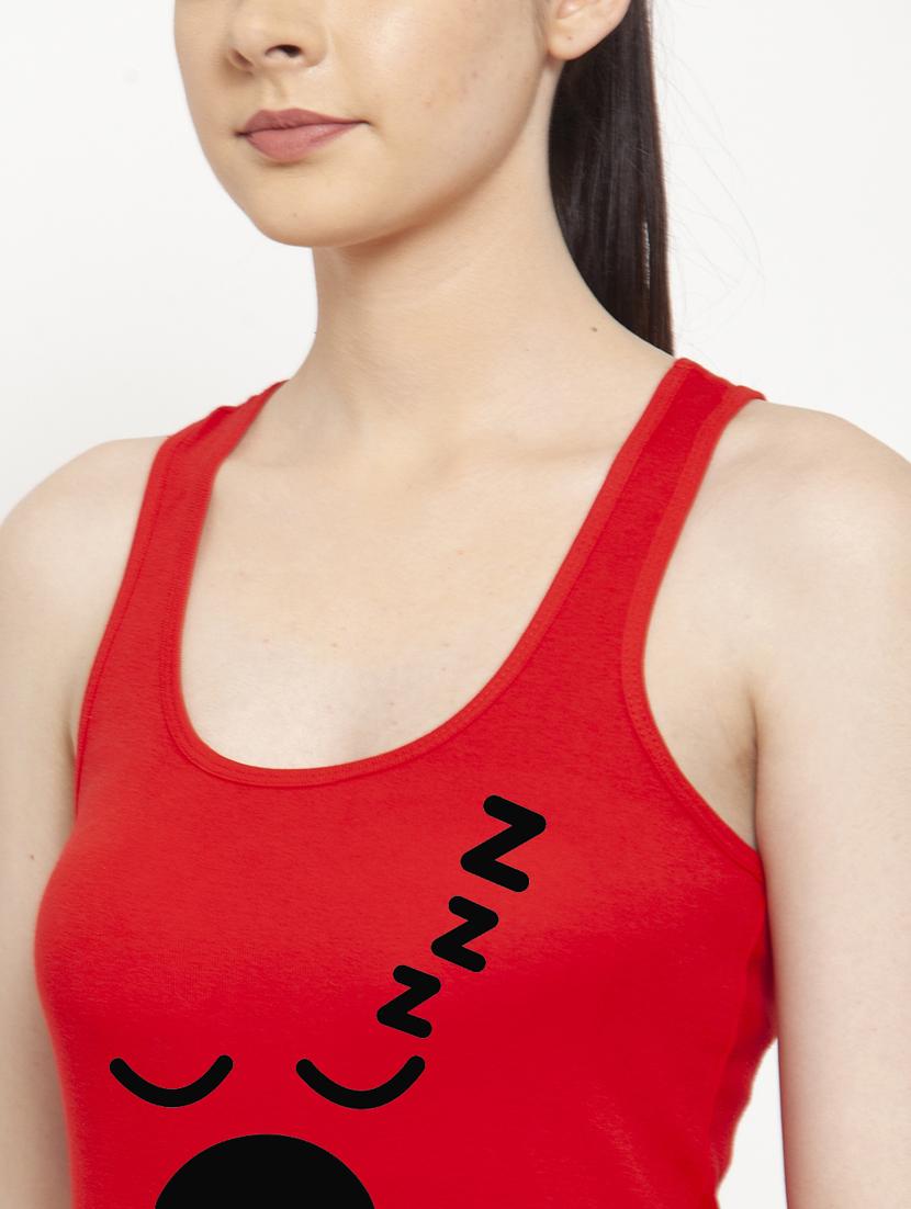 racer back graphic tank top - 17807310 - Standard Image - 4